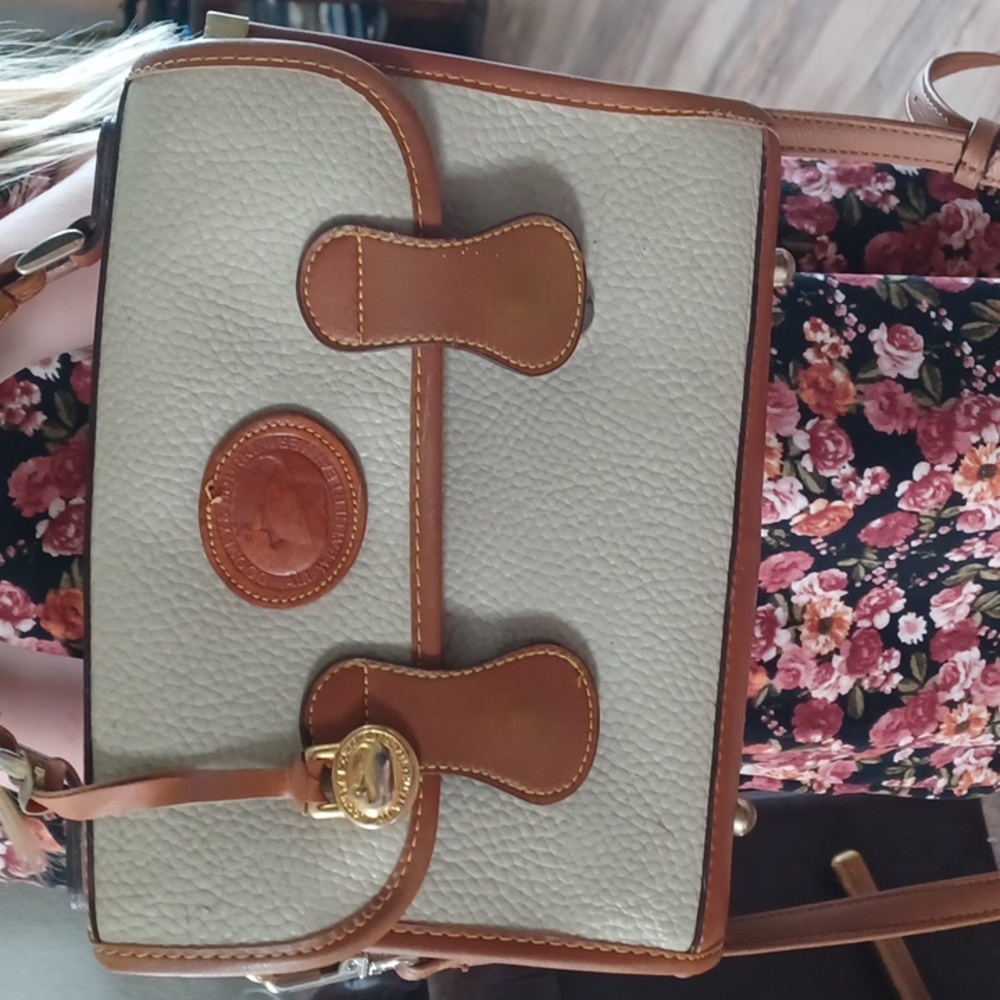 Dooney and Burke handbag with crossbody strap